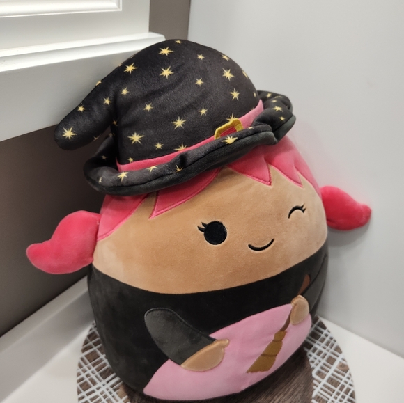 🎉EUC Squishmallow Originals 14" Ditka the Witch Halloween 2023 Collectible - Picture 4 of 9